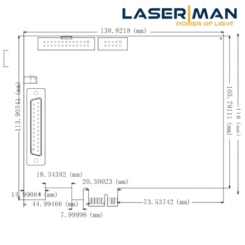 Card điều khiển CO2/YAG/UV LMCPCIE Series | PCIE Laser & Galvo Controller