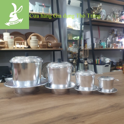 Phin Cà Phê Nhôm Nhiều kích thước