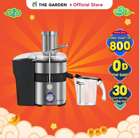 Máy Ép Trái Cây Công Nghiệp THE GARDEN JE-800  Ép Nhanh, Giá Tốt, Chất Lượng Tối Ưu 800W