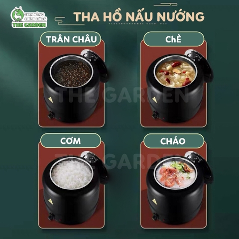 Nồi Ủ Trân Châu 10L Vỏ Gang THE GARDEN