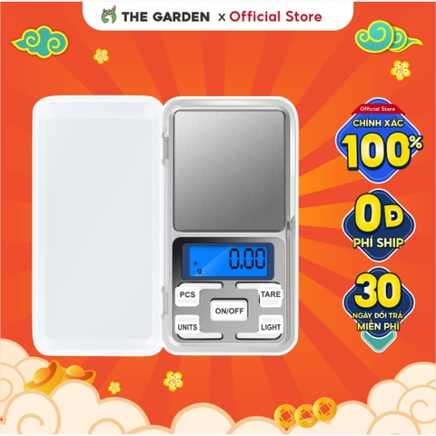 Cân Điện Tử Bỏ Túi THE GARDEN Độ Chính Xác Cao, 200g/0.01g Tặng kèm 2