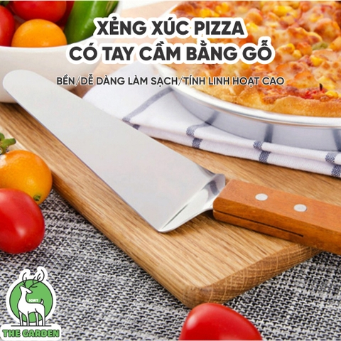 Xẻng xúc pizza inox