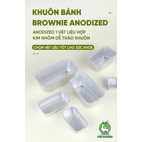 Khuôn loaf làm bánh mì hình chữ nhật | Nhôm đúc | A01, A02, A03, A04, A05