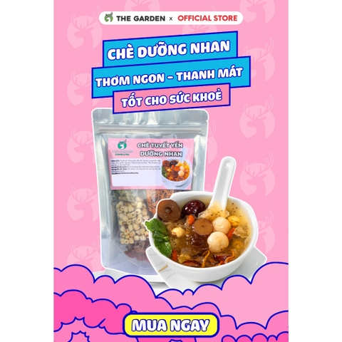 Chè dưỡng nhan tuyết yến THE GARDEN nấu 30 chén 500g