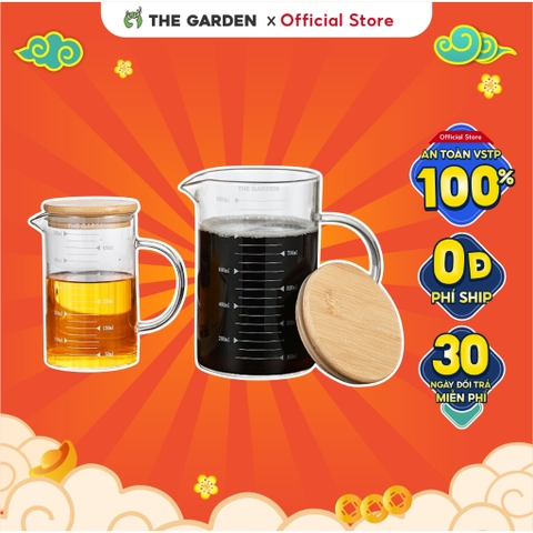 Cốc đong định lượng | Thủy tinh | Dung tích 350ml - 500ml - 1000ml