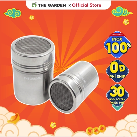 Hũ rắc bột | Chất liệu inox
