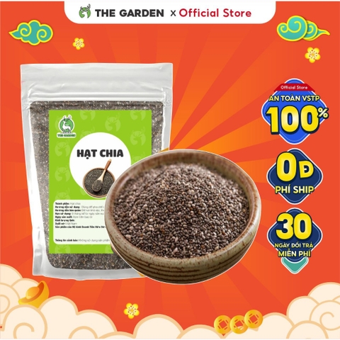 Hạt chia Organic THE GARDEN | Túi 500g