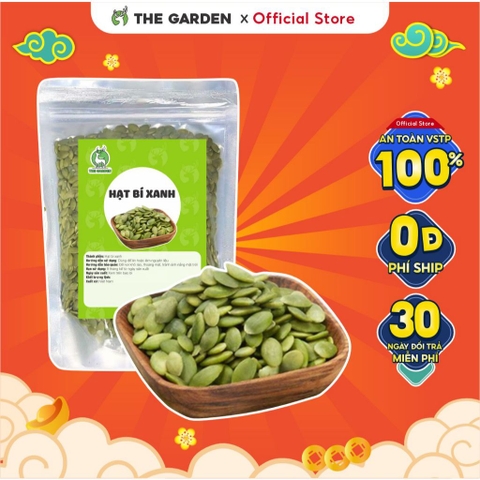 Hạt bí xanh Ấn Độ THE GARDEN | Gói 500g