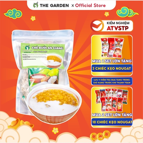 Set Chè Bưởi An Giang THE GARDEN | Thành phẩm 40-45 chén