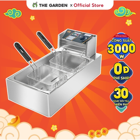 Bếp chiên ngập dầu nhúng điện SUNNY SN-01S | Dung tích 12L | Công suất 3000W