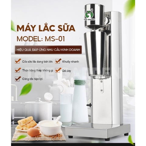 Máy khuấy trà - lắc sữa - đánh sữa MilkShake THE GARDEN IGWT MS-1 - 2 đầu đánh - 2 tốc độ
