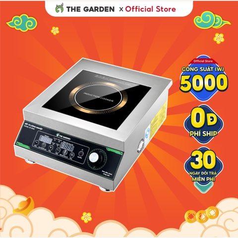 Bếp từ công nghiệp GREENFIRE GF-5000 bếp công suất lớn 5000W phiên bản Tiếng Việt