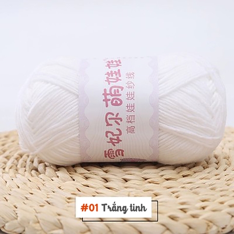 Len Baby Yarn 40g cỡ sợi 1.5mm | Tada Craft