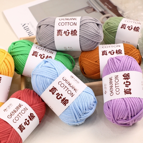 Sợi vải bông Geniune 4mm 50g | Tada Craft