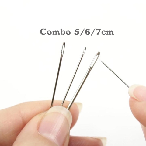 COMBO 3 Kim Khâu Len (5/6/7 cm)