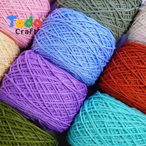 Sợi Macrame Cotton 2mm | Tada Craft