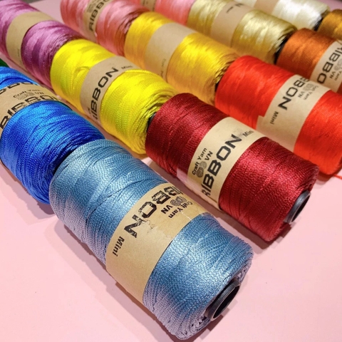 Sợi Ribbon mini 2mm Craft Yarn | Tada Craft