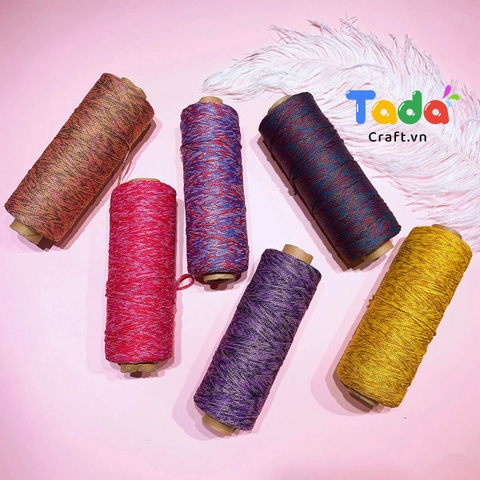 Sợi dệt loang 125g