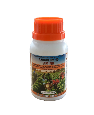 Phân bón lá Hữu Cơ - Sinh Học - Đa Lượng AMINOLO 40 AMINO - 100ml