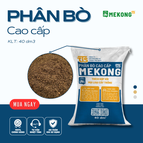 Phân bò cao cấp Mekong TTS 40dm3