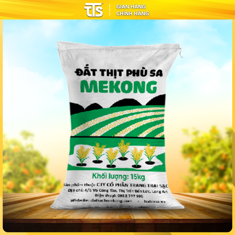 Đất thịt Phù sa MeKong TTs 15kg (đã qua xử lý)