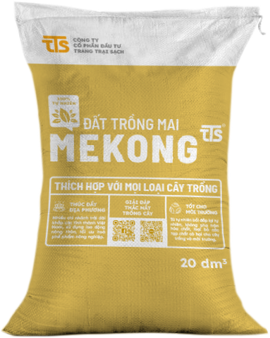 Giá thể Đất trồng mai MeKong TTS 20 dm3