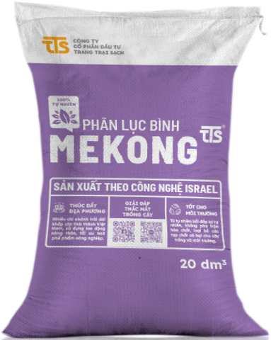 Giá thể trùn quế_Phân Lục Bình Mekong TTS 20 dm3