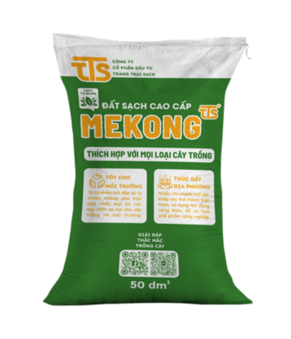 Giá thể Đất sạch Mekong TTs 50 dm3