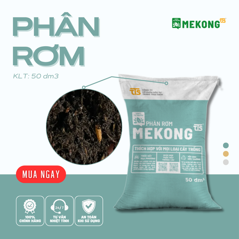 Phân Rơm Mekong TTS 50dm3
