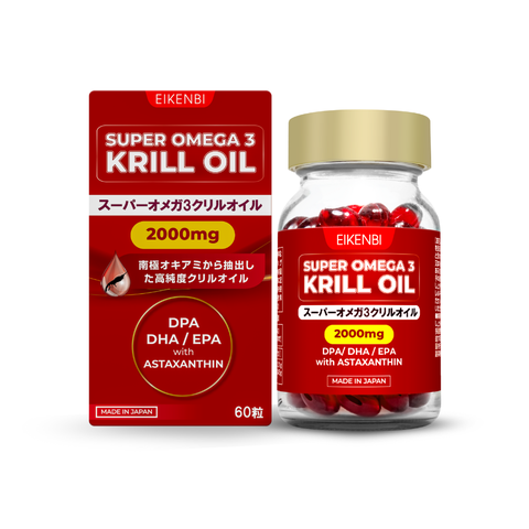 Dầu Nhuyễn Thể Super Omega 3 Krill Oil 2000mg Eikenbi [60 Viên]