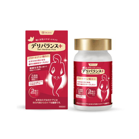 Men Phụ Khoa Bổ Sung 600 Tỷ Lợi Khuẩn Deli Balance Plus Dr.JOSEI [60 Viên]