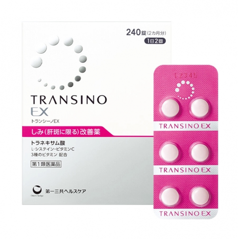 Viên uống trị nám sáng da Transino Nhật Bản [240 viên]