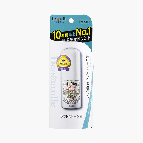 Lăn Khử Mùi Đá Khoáng Soft Stone Deonatulle Nhật Bản 20g
