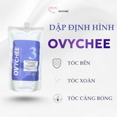 DẬP ĐỊNH HÌNH DÀNH CHO TÓC ÉP (DẬP DUỖI) - OVYCHEE  SMART CURLING CURLY NEUTRALIZER 3