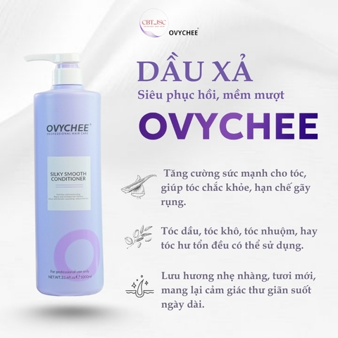 Dầu xả OVYCHEE SILKY SMOOTH CONDITONER 1000ML