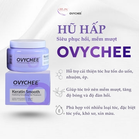 Mặt nạ ủ tóc OVYCHEE KERATIN SMOOTH