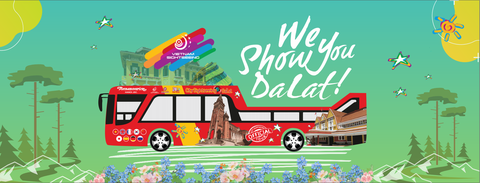 xe bus 2 tầng tại Đà Lạt