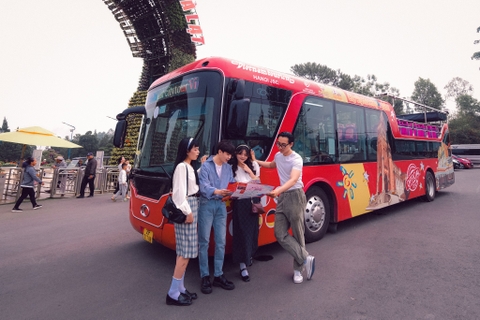 XE BUS 2 TẦNG TẠI ĐÀ LẠT