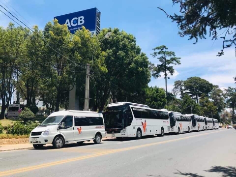 CHO THUÊ XE 4 – 7 – 16 – 29 - 45 CHỖ TẠI ĐÀ LẠT GIÁ TỐT!