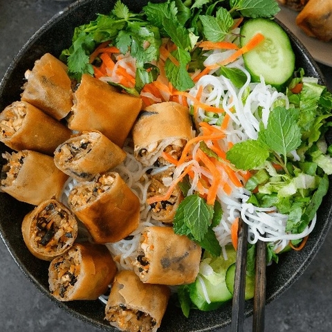 Pork/vege Spring Rolls
