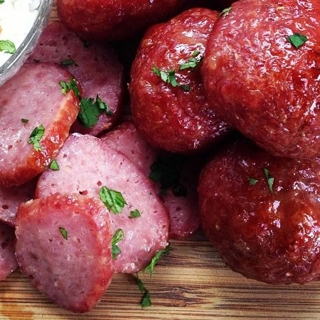 Grilled Pork Sausage