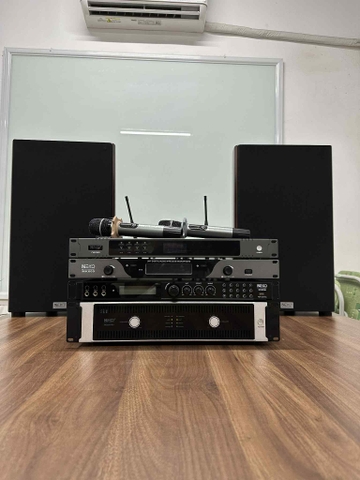GIÀN LOA FULL BỘ NEKO ( ĐẨY AK 2900 PRO , VANG SỐ DK6000 , MICRO MK600 , LOA FULL TD12 - BASS 30 , QUẢN LÍ NGUỒN CB 588 )