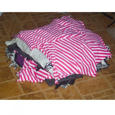 Giẻ lau công nghiệp may 2 lớp