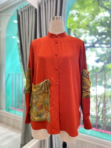 A cổ tàu đáp túi lệch