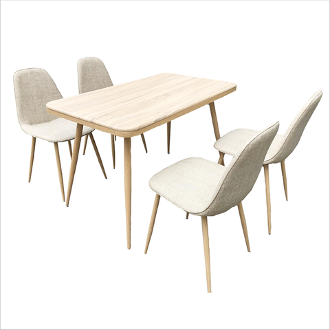 Bộ bàn ăn 4 ghế nhỏ gọn BBA-18