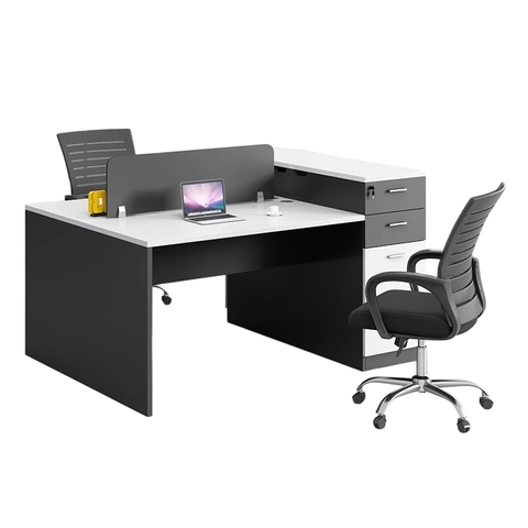 Bàn vi tính văn phòng gỗ công nghiệp MDF NV-003