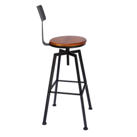 Ghế bar nâng hạ chiều cao có tựa lưng GBB-11