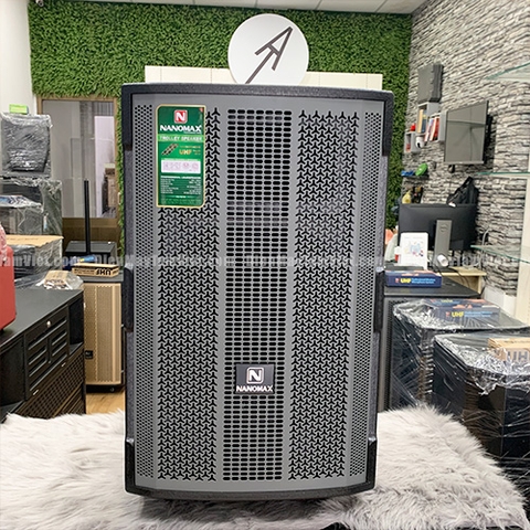 Loa kéo Nanomax S15D1 Bass 40 kèm 2 tay micro