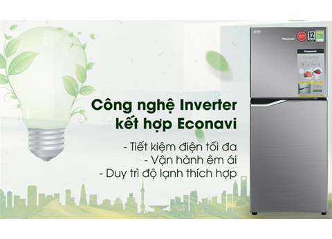Tủ lạnh PANASONIC Inverter 170L
