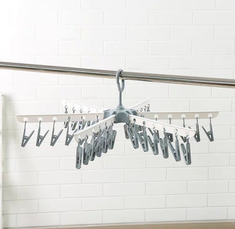 Móc treo quần áo 36 kẹp